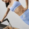 Airbrush Race Pace Bra - Light Provence Blue/White