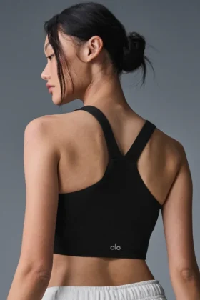 Airbrush Real Bra Tank – Black