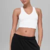 Airbrush Real Bra Tank - White