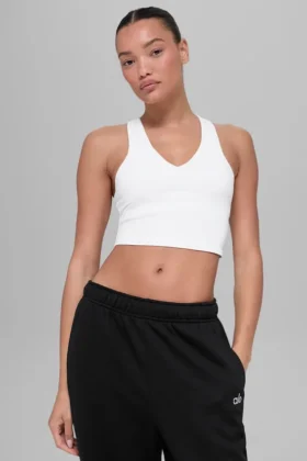 Airbrush Real Bra Tank – White