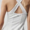 Airbrush Sparks Fly Corset Tennis Dress - White