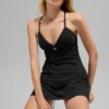 Airbrush Splendor Dress - Black