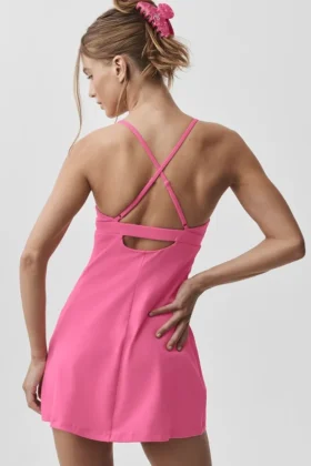Airbrush Splendor Dress – Paradise Pink