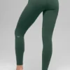 Airbrush Winter Warm High-Waist Nocturne Legging - Clover Green