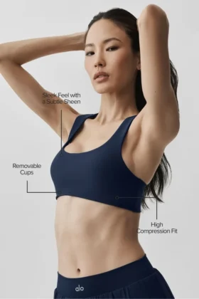 Airlift Advantage Racerback Bra – Navy