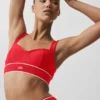 Airlift Alignment Bra - Bright Red/White