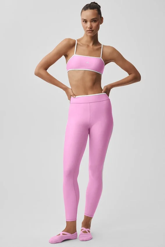 Airlift Charger Bra - Candy Heart Pink/White