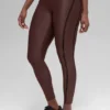 Airlift High-Waist 7/8 Line up Legging - Brownstone