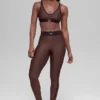 Airlift High-Waist 7/8 Line up Legging - Brownstone