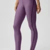 Airlift High-Waist 7/8 Line up Legging - Plum Kiss