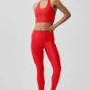 Airlift High-Waist Sleek Legging - Bright Red