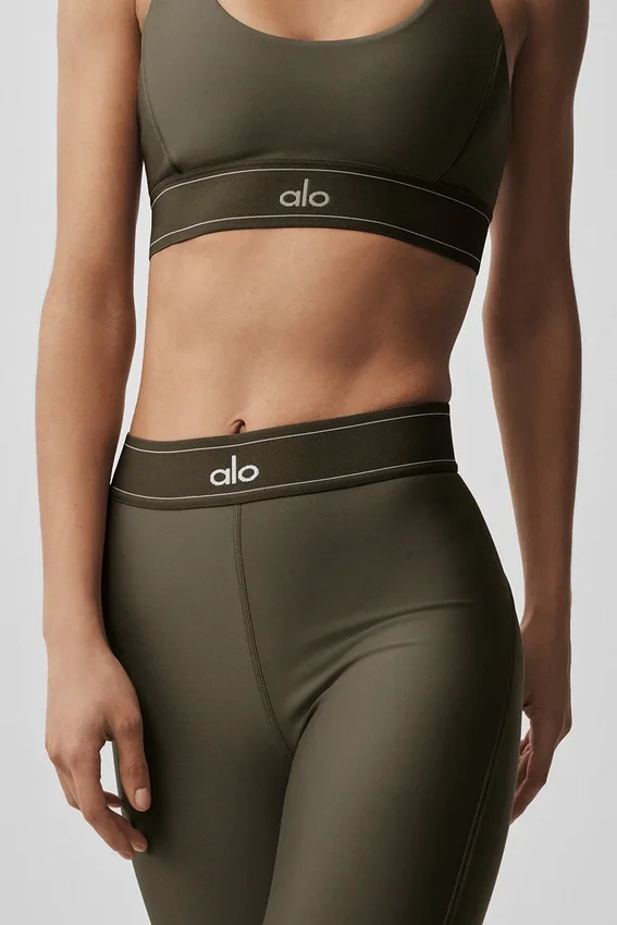Airlift High-Waist Suit up Legging - Olive Tree/Olive Tree