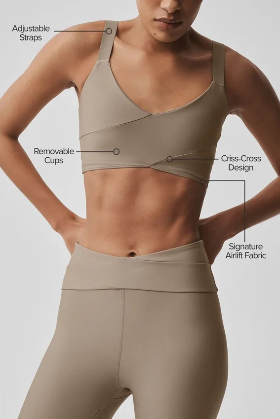 Airlift Horizon Bra - Gravel
