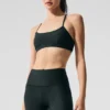 Airlift Intrigue Bra - Charcoal Green