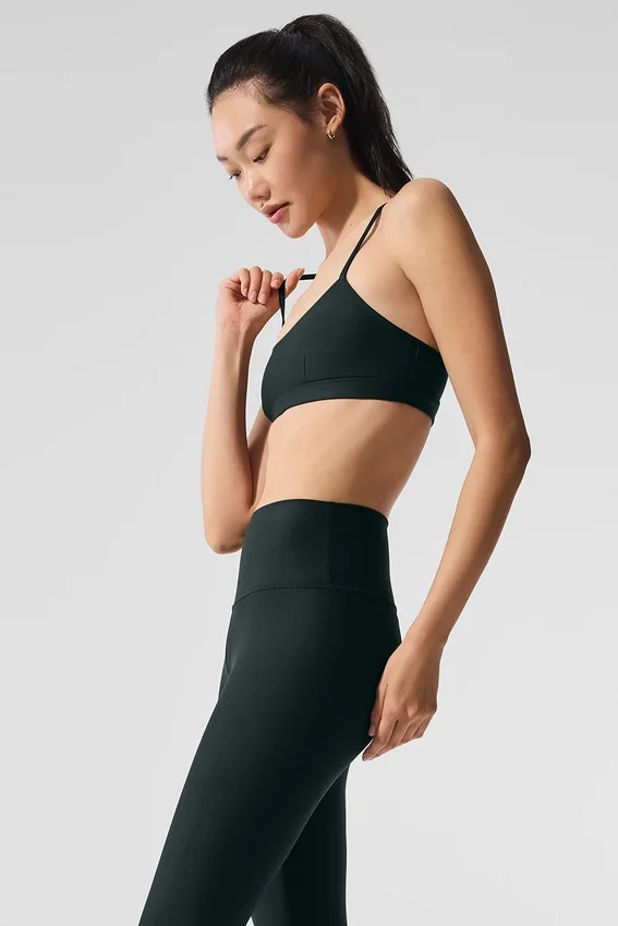 Airlift Intrigue Bra - Charcoal Green