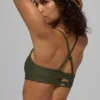 Airlift Intrigue Bra - Green Olive