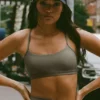 Airlift Intrigue Bra - Olive Tree