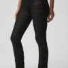 Airlift Mesh High-Waist Cherish Legging - Black