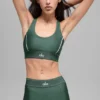 Airlift Suit up Bra - Clover Green/White