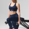 Airlift Suit up Bra - Navy/Navy