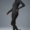 Airlift Winter Warm Hooded Runner - Black