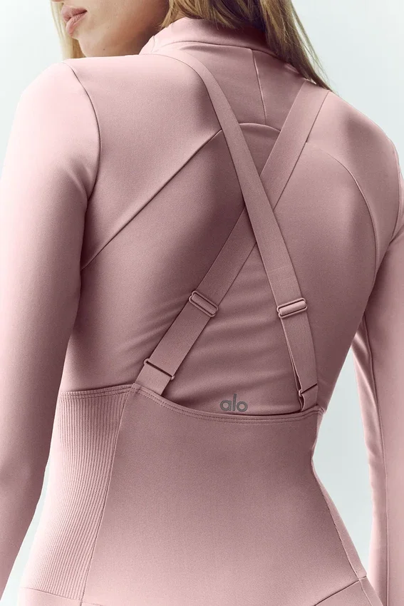 Airlift Winter Warm Ski Time Bib - Pink Champagne