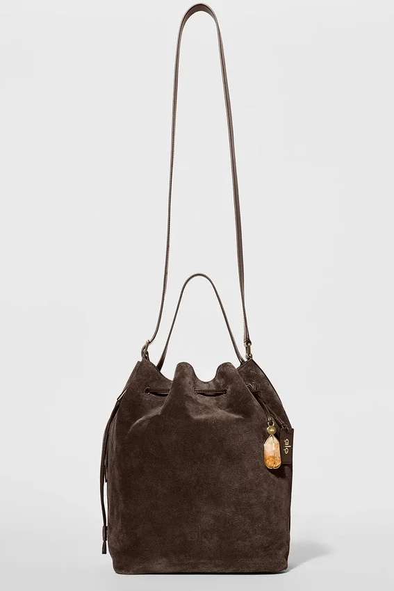Alo Balance Bucket - Espresso Suede