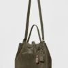 Alo Balance Bucket - Olive Tree Suede