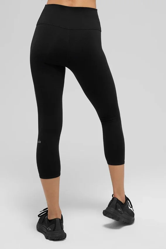 Alo High-Waist Airbrush Capri | Women's Leggings