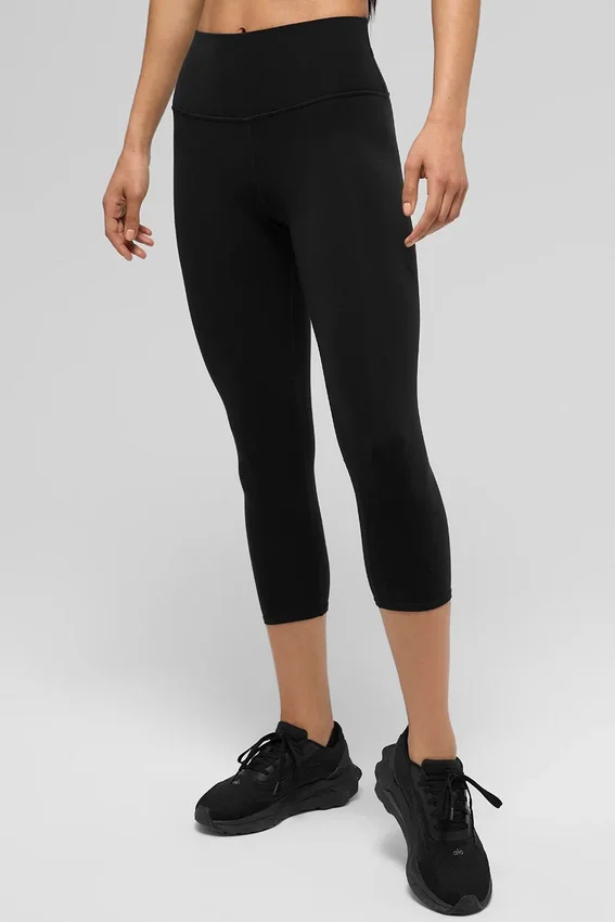 Alo High-Waist Airbrush Capri | Women's Leggings