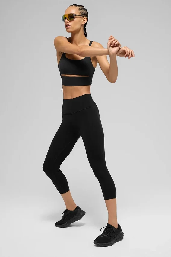 Alo High-Waist Airbrush Capri | Women's Leggings