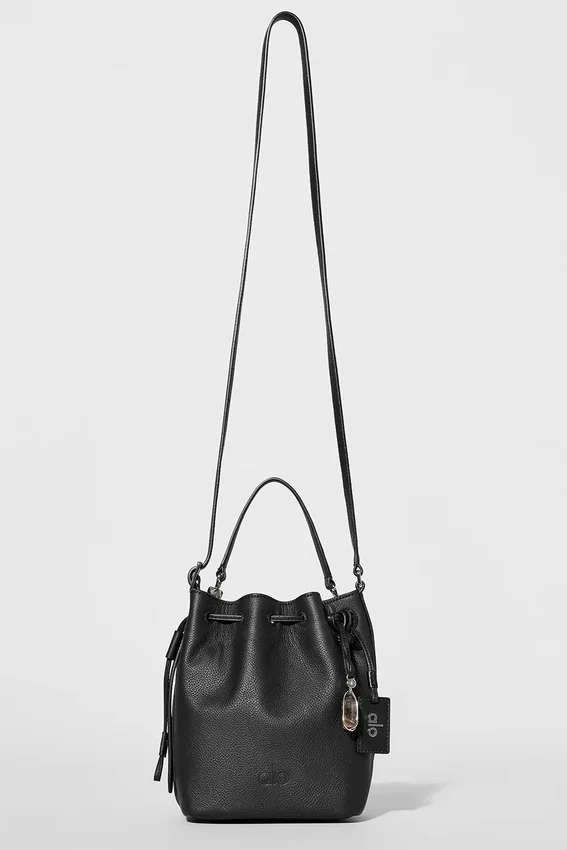 Alo Mini Balance - Black Leather