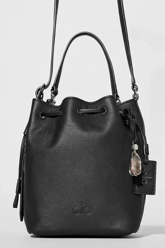 Alo Mini Balance - Black Leather