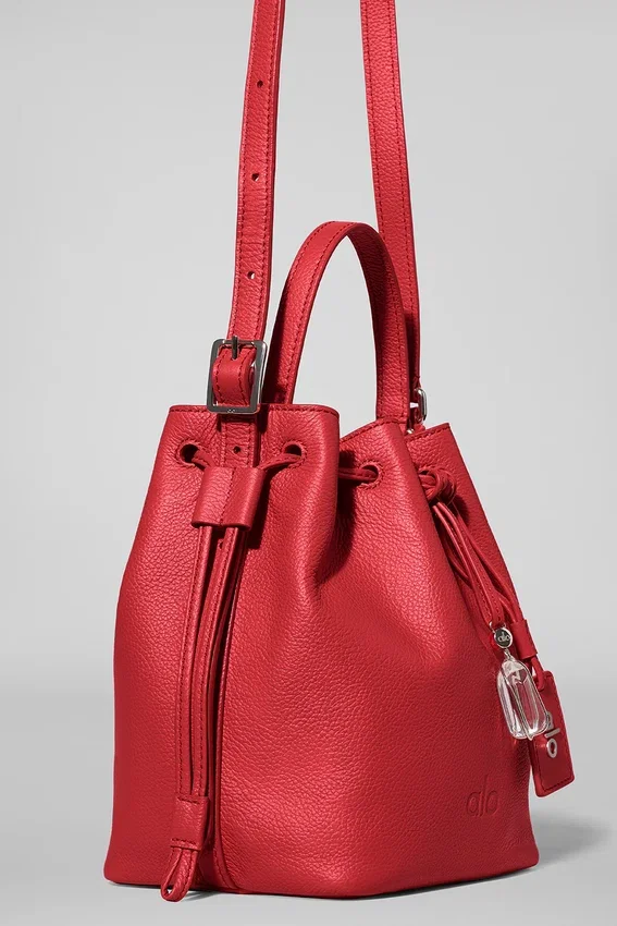 Alo Mini Balance - Bright Red Leather