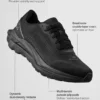Alo Runner - Black/Black