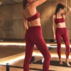 Alo Softsculpt 7/8 Define Legging - Summer Romance Red
