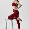 Alo Softsculpt 7/8 Define Legging - Summer Romance Red
