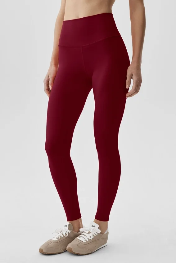 Alo Softsculpt High-Waist 7/8 Legging - Summer Romance Red