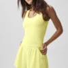 Alo Softsculpt No Nonsense Bra Tank - Sunshine