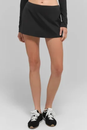 Alo Softsculpt Precision Mini Skirt - Black