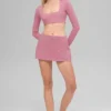 Alo Softsculpt Precision Mini Skirt - Pink Wild Rose