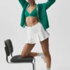 Alo Softsculpt Topspin Tennis Skirt - White