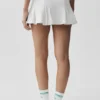 Alo Softsculpt Topspin Tennis Skirt - White