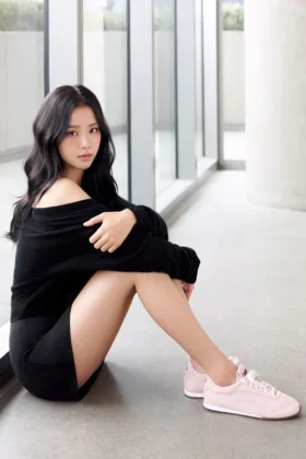 Alo Sunset Sneaker + Jisoo - Bloom Pink