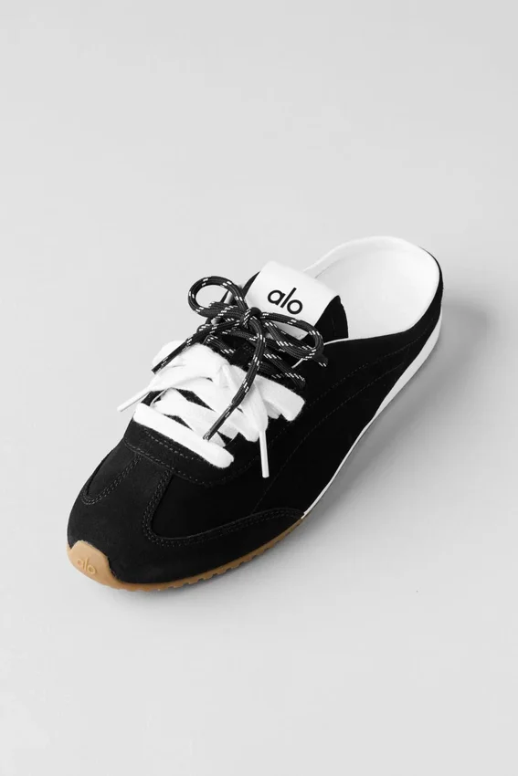 Alo Sunset Sneaker Mule - Black