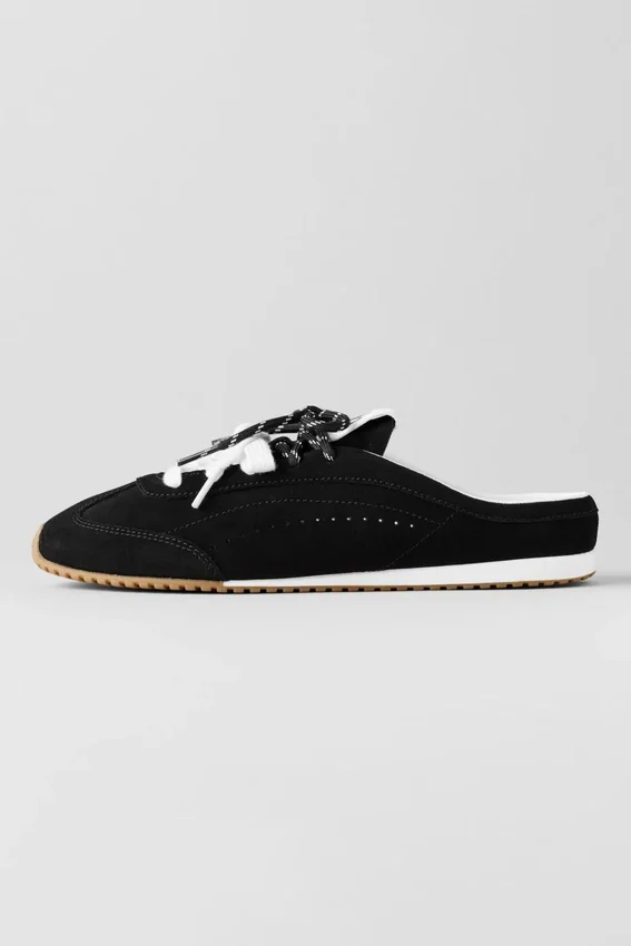 Alo Sunset Sneaker Mule - Black