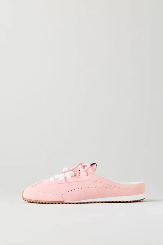 Alo Sunset Sneaker Mule - Sundrenched Pink