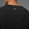Alo Vapor Crewneck Long Sleeve - Black