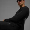 Alo Vapor Crewneck Long Sleeve - Black