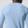 Alo Vapor Crewneck Long Sleeve - Seashell Blue